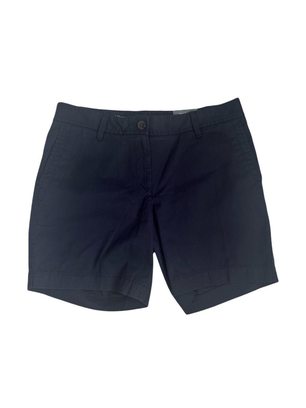 NWT Talbots Navy Blue Supersoft Relaxed Chino Cotton Shorts